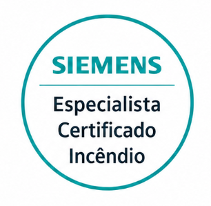 Especialista certificado Siemens em sistemas de incêndio